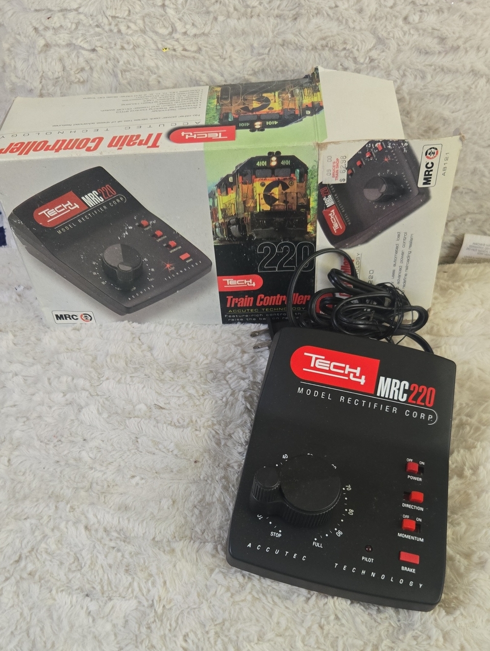MRC220 Black Train Controller - Model Rectifier Corp